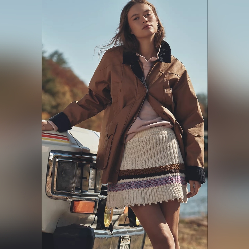 Maeve Knit Mini Skirt